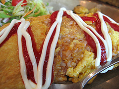 ランチ:スパイシーオムライス@ASHOK'S BAR(アショクズ・バー)・清川