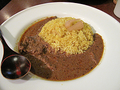 料理:インド修行カレー黄@スパイスロード(spiceroad)・高砂
