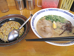 料理:チャーハン定食A600円@こじま亭・大橋