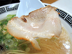 料理:とん吉ラーメンチャーシュー@ラーメン居酒屋赤のれん&とん吉・箱崎