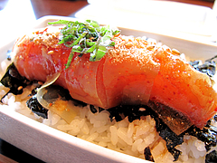 料理:めんたい重の基本@元祖博多めんたい重・西中洲