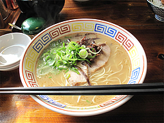 5ランチ:ラーメン500円@博多ラーメン・未羅来留亭(ミラクル亭)・平尾