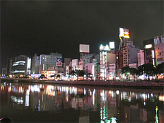 店内:中州の夜景@博多なゝ草(はかたななくさ)・西中洲