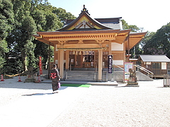 外観:本殿@高宮八幡宮・福岡