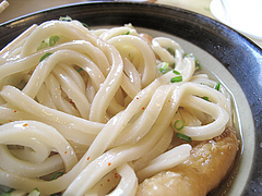ランチ:ごぼう天うどんスメ@牧のうどん・空港店