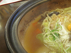 17ランチ:一人うどんすき鍋つゆ@浪花うどん満永
