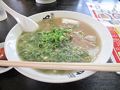 5ランチ:とんこつらーめん単品530円@ラーメン博多長浜風び・原本店