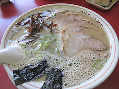 8ランチ:やき豚ラーメン600円@長浜ラーメン・餃子・長浜御殿・堤店
