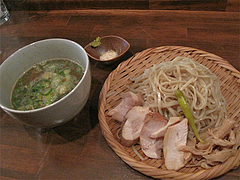 11ランチ:特製鶏つけそば全景