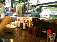 店内@魚介豚骨醤油いっき・薬院