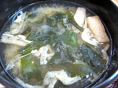 15ランチ:味噌汁@ごはん亭・清水