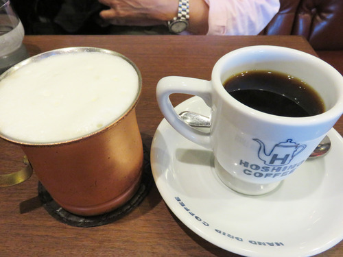 7豆乳ラテとコーヒー