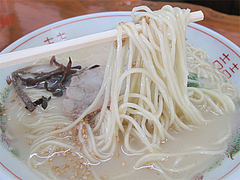 料理:ラーメン麺@ラーメン肥後屋・小郡