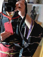 記念写真をとりましょね。@iPhone買った・ソフトバンク野間