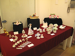 店内:辻アートスクール生徒作品展@辻恒久・辻アートスクール・西洋陶芸展