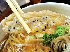 料理:くろ味のごぼ天@生粉蕎麦・玄・長浜