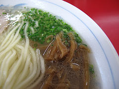 12ランチ:ラーメン薬味@南京ラーメン黒門・遠賀郡