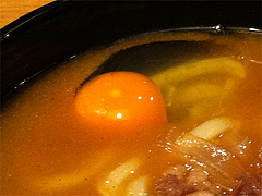 料理:50円月見@ウエストうどん居酒屋祇園店・博多