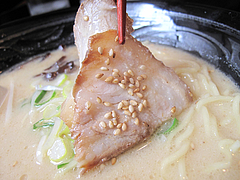 料理:味噌ラーメンチャーシュー@麺家一清・荒戸