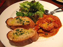 夜:トリッパのトマト煮込み@イタリアン・トラットリア・ ウーノ(Trattoria-Uno)