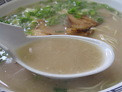料理:ラーメンスープ@長浜ラーメン・じろう・西新