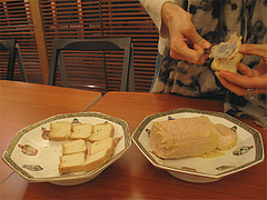 7夜の食事:フォアグラ・キャナール@LARNAUDIE(ラルノーディー)・フォアグラ缶詰