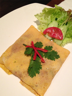 6タイ風オムレツ840円@プラウチャイ