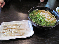 14ランチ:大盛りかけうどん410円+ごぼう天130円@讃岐うどん・さぬきうどん・誠屋