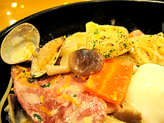 料理:チャウダースープの具@洋麺屋・五右衛門・福岡ソラリア・天神