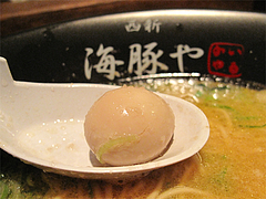 ランチ:ラーメンうずらの玉子@ラーメン・海豚や・西新