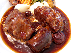 18ランチ:牛ホホ肉のワイン煮込み@ブルースター・タカクラホテル福岡