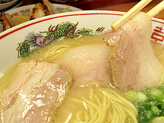 料理:ラーメンチャーシュー@ラーメンやまもと春日本店