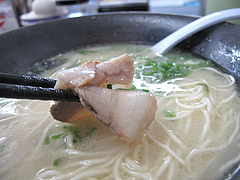 12ランチ:とんこつらーめんチャーシュー@ラーメン・博多ダーメン屋八千代店(八千代ダーメン)