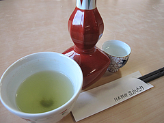 日本酒あつかん@日本料理さかたり・防府天満宮