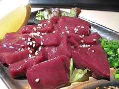 7焼肉:レバー@焼肉・一真・天神