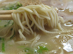7ランチ:ラーメン麺@丸元ラーメン・春日