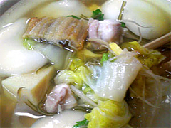 島原名物・具雑煮アップ@銀座食堂