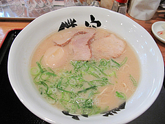 12ランチ:とんこつラーメン500円+煮玉子100円@僕の空・らーめん編
