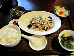 ランチ:日替わり定食680円@生煎酒場ゑびす家(えびす家)・天神今泉