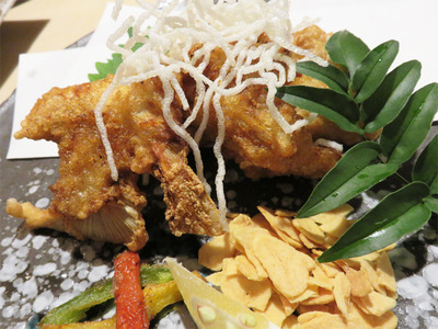 22虎河豚の唐揚げ