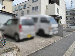 21外観:駐車場@七福亭ラーメン
