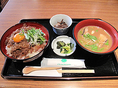 17ランチ:うまか丼セット880円@だご汁&カフェ・阿蘇商會(商会)・マイステイズイン福岡天神南