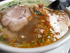 料理:坦仔麺700円@台湾飯店・野間