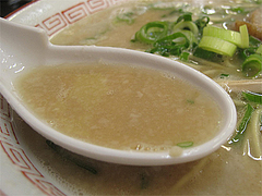ランチ:ラーメンスープ@ラーメン長浜御殿・荒江店