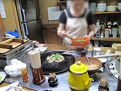 店内:調理中1@くらり庵