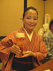 居酒屋:ザ・プレミアム・モルツ生@博多鶏と麺こはる・ラーメン居酒屋