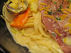 料理:チャウダースープ@洋麺屋・五右衛門・福岡ソラリア・天神