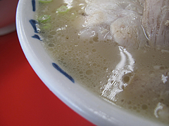 料理:ラーメン・カタスープ@元祖ラーメン長浜家・港