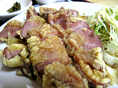 7ランチ:合鴨ロース唐揚げ1@中華・翔悦