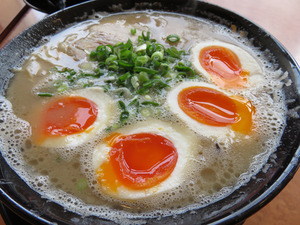 11味玉ラーメン730円+味付玉子@一成一代